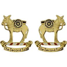 2nd Field Artillery Regiment Unit Crest (The Second First)